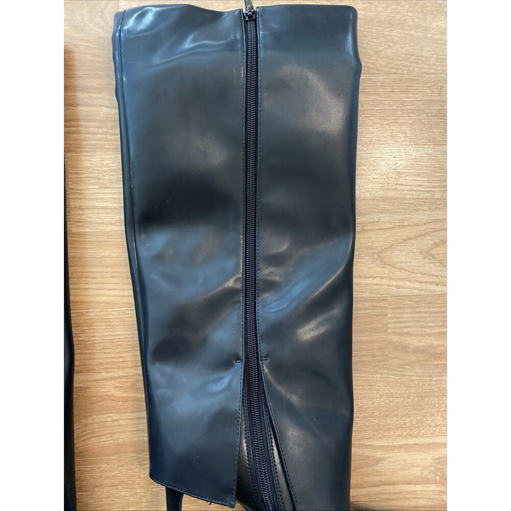 I.N.C. International Concepts Skylar Fold Over Cuffed Knee High Boots Size 6M - Picture 7 of 11